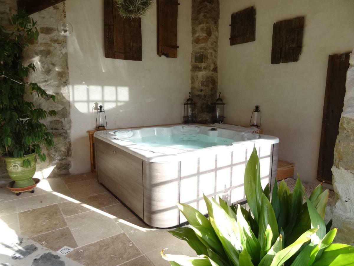 Saint-Florent-sur-Auzonnet Le Mas Du Galibot Chambre Cambalotte מראה חיצוני תמונה